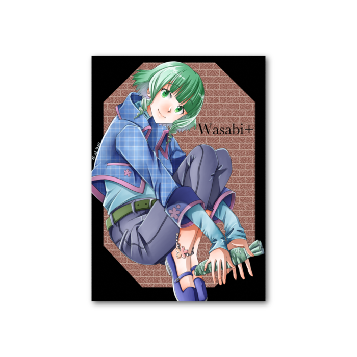 わさびカード - 縦 - 片面(1)