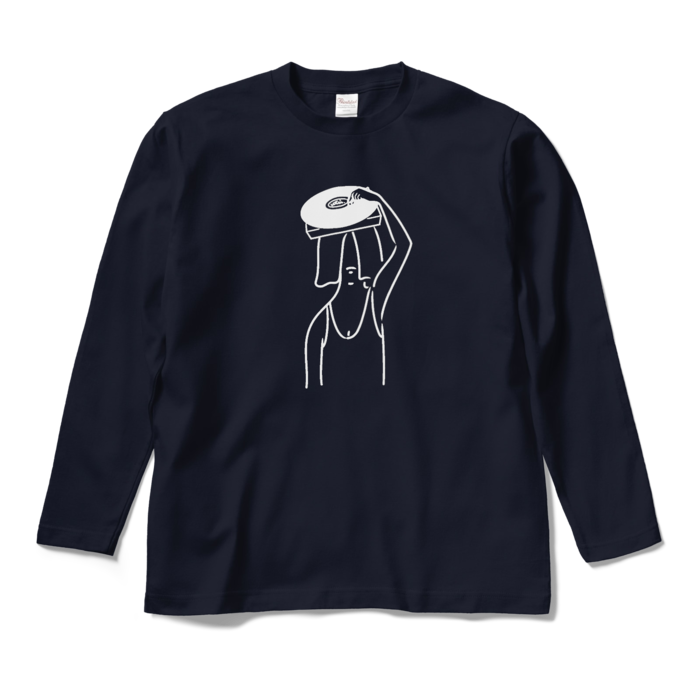 ロングスリーブTシャツ - M - ネイビー