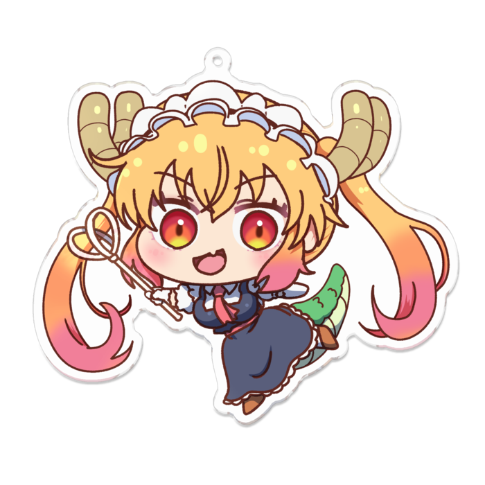 アクリルキーホルダー - 100 x 100 (mm)