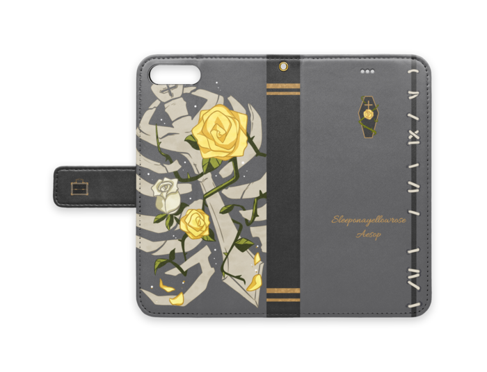 手帳型iPhoneケース - iPhone 8 Plus / 7 Plus - ストラップ穴 あり