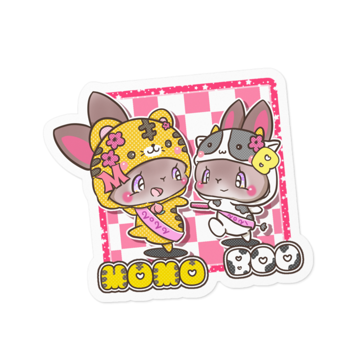 ステッカー - 100 x 100 (mm)