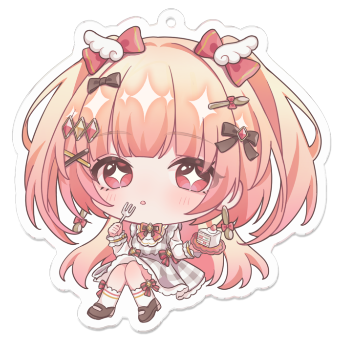 アクリルキーホルダー - 70 x 70 (mm)