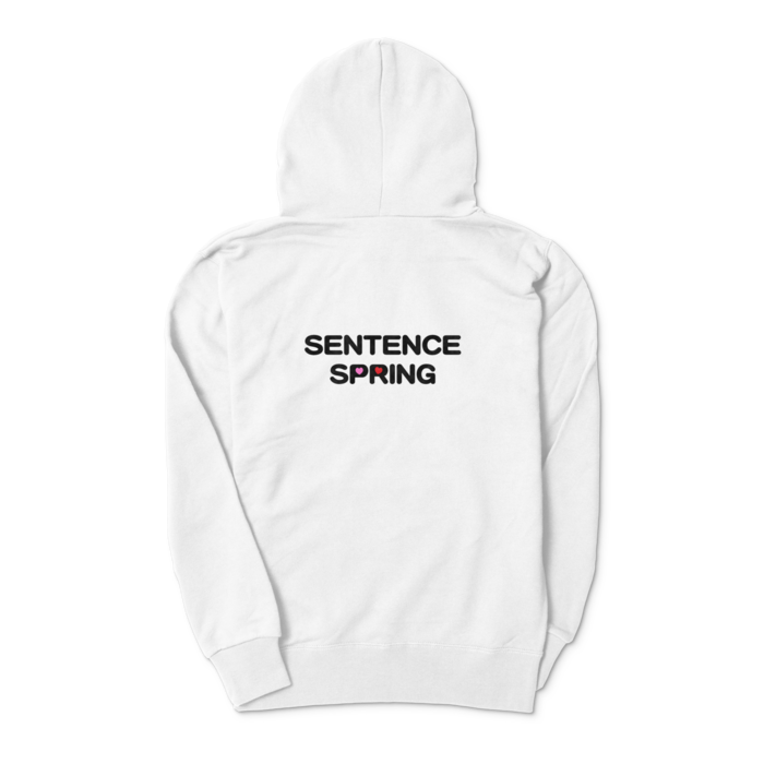 ジップパーカー - S - 背面