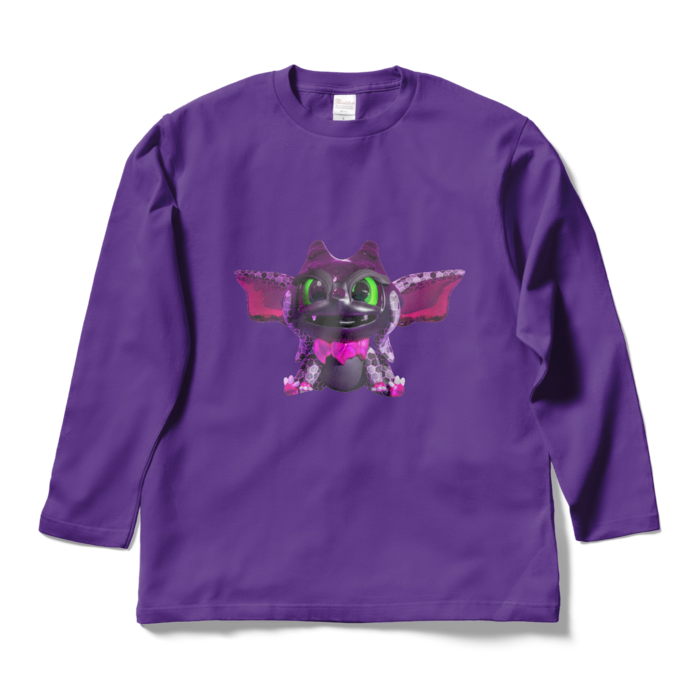 ロングスリーブTシャツ - L - パープル