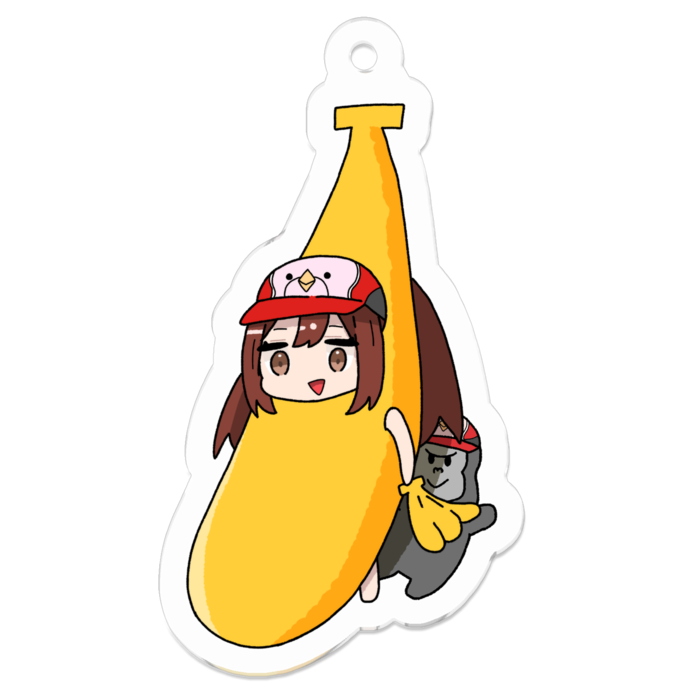 アクリルキーホルダー - 50 x 50 (mm)