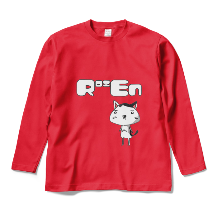 ロングスリーブTシャツ - M - レッド(赤)