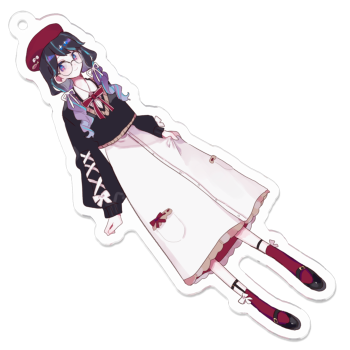 アクリルキーホルダー - 70 x 70 (mm)