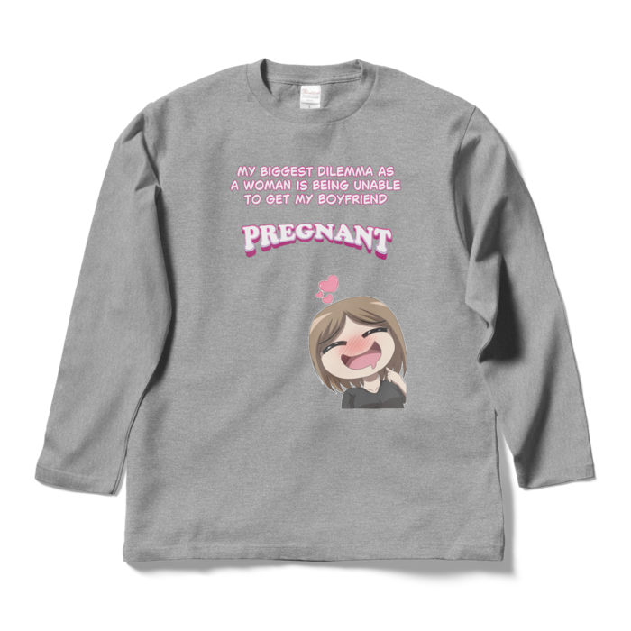 Grey Long Sleeve Shirt - Large