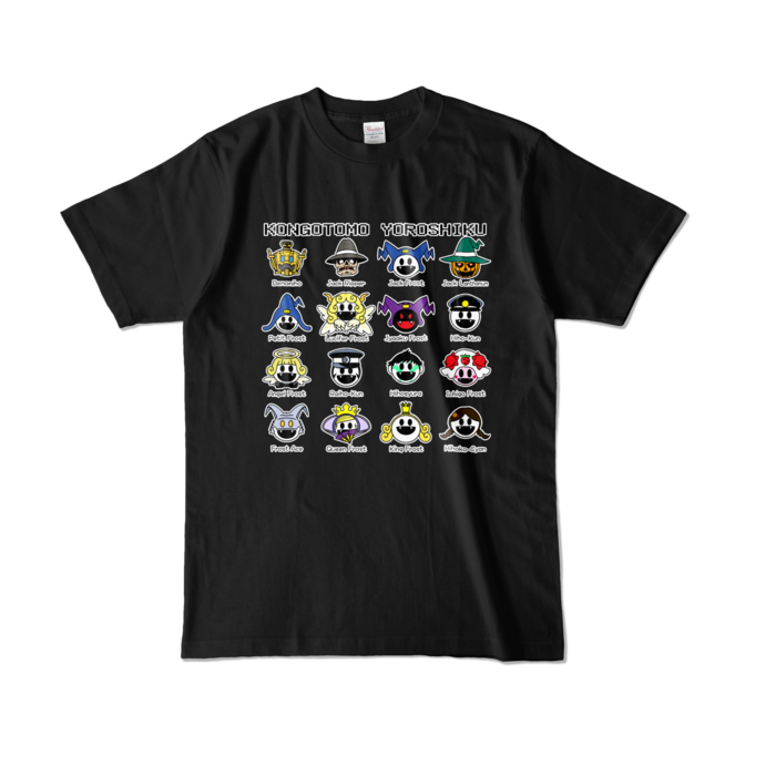 カラーTシャツ - L - ブラック (濃色)