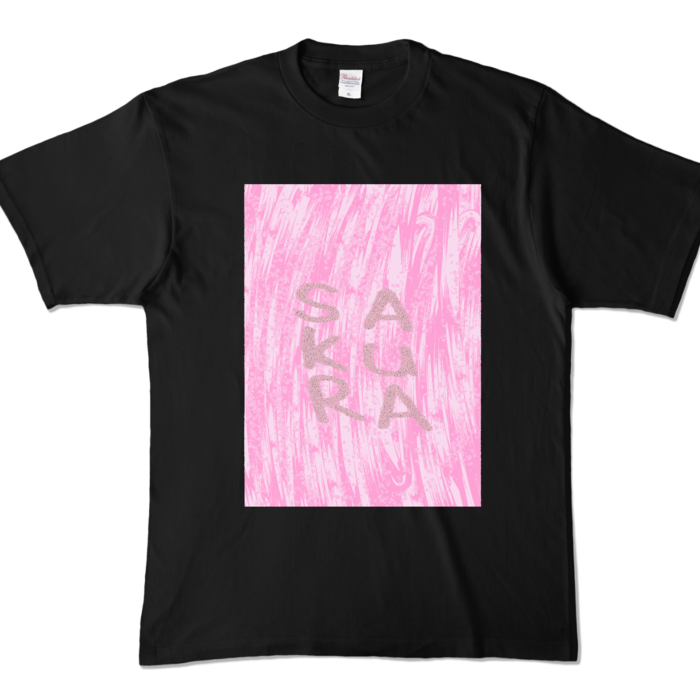 カラーTシャツ - XL - ブラック (濃色)