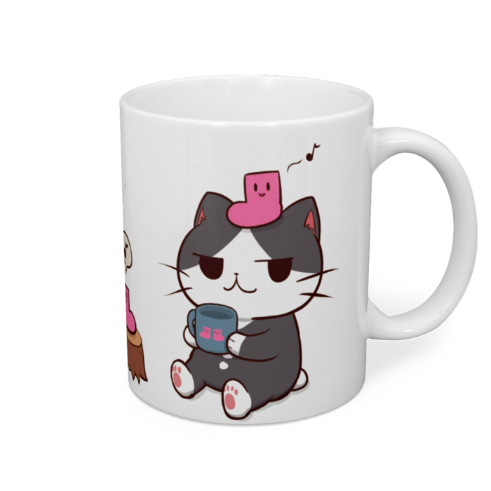マグカップ - 直径 8 cm / 高さ 9.5 cm