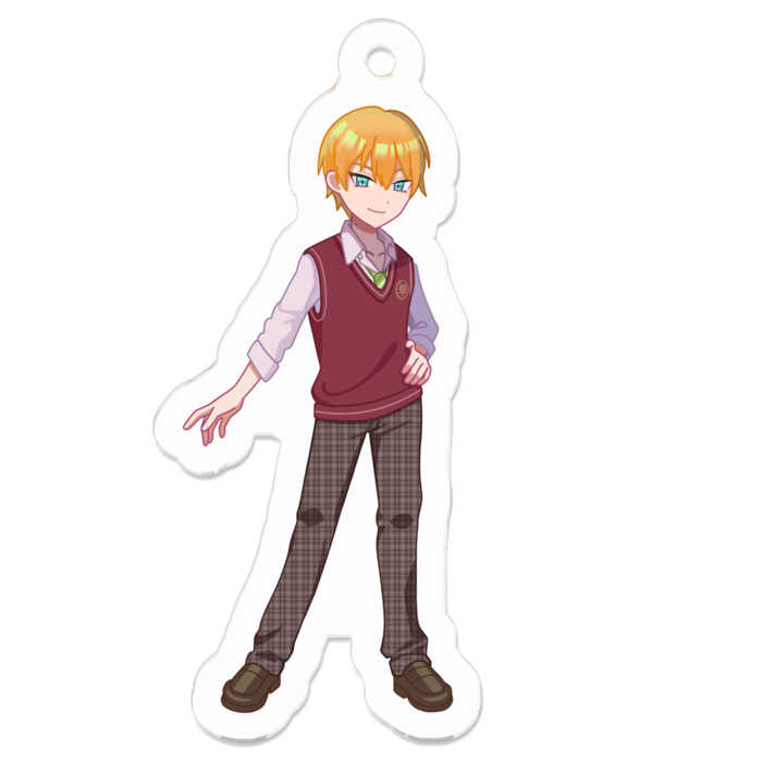 アクリルキーホルダー　50 x 50 (mm)