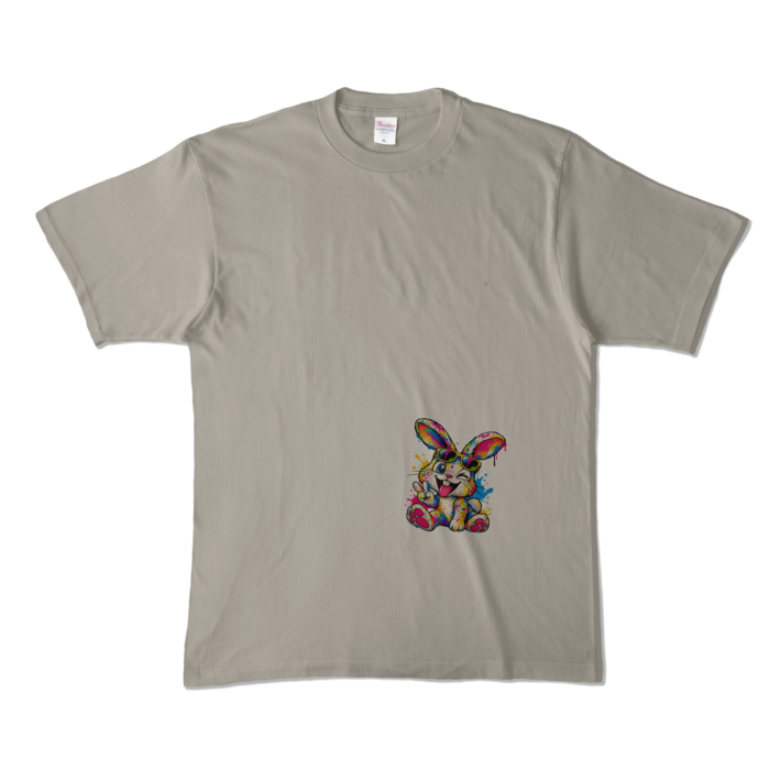カラーTシャツ - XL - シルバーグレー （淡色）