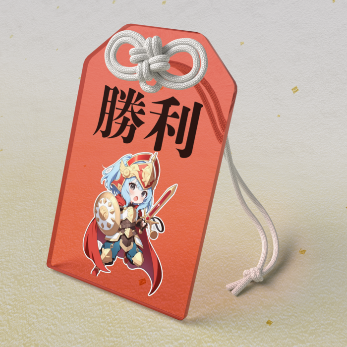 アクリルお守り - 50 × 80mm