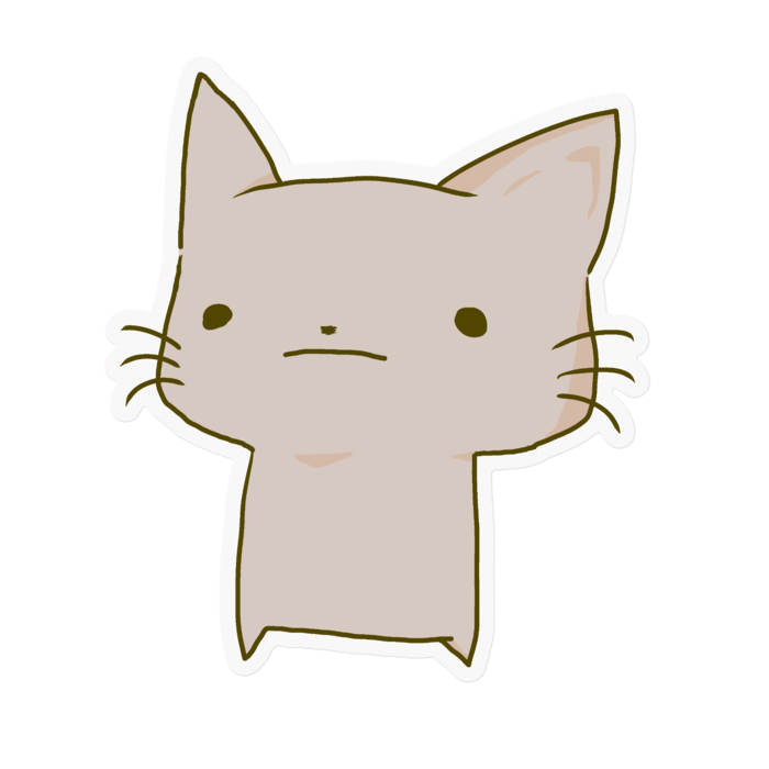 ステッカー - 100 x 100 (mm)(1)