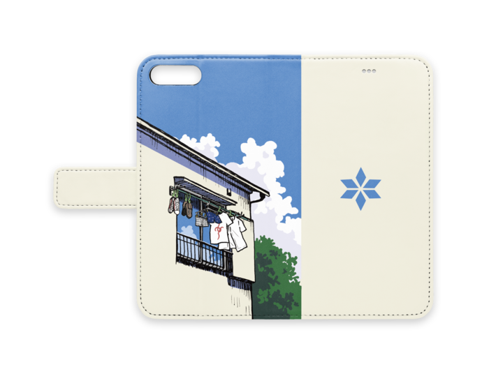 手帳型iPhoneケース - iPhone7 Plus - ストラップ穴 なし