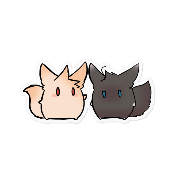 ステッカー - 100 x 100 (mm)