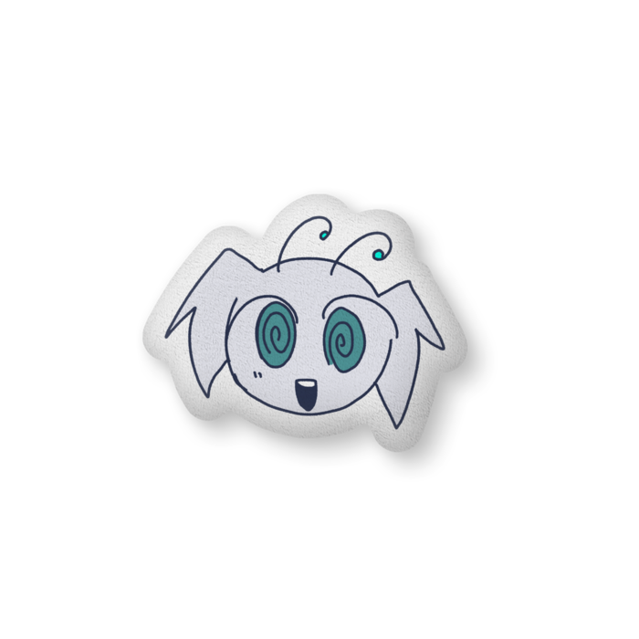 ぬぬちゃんふかふかクッション - 中（H36×W56cm） - 片面