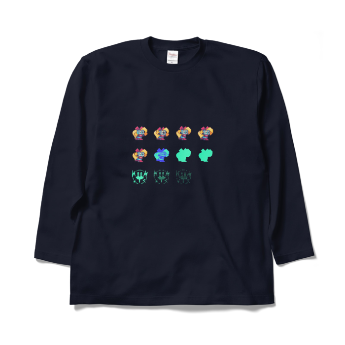 ロングスリーブTシャツ - XL - ネイビー