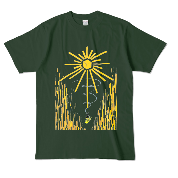 カラーTシャツ - L - フォレスト (濃色)