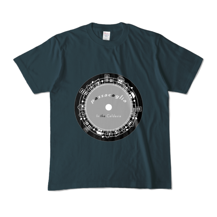 カラーTシャツ - M - デニム (濃色)