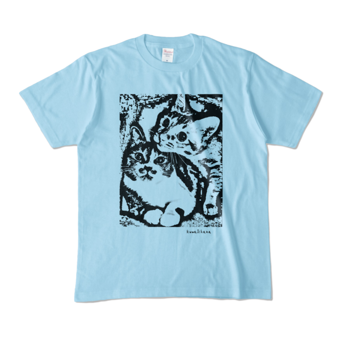 カラーTシャツ - M - ライトブルー (淡色)