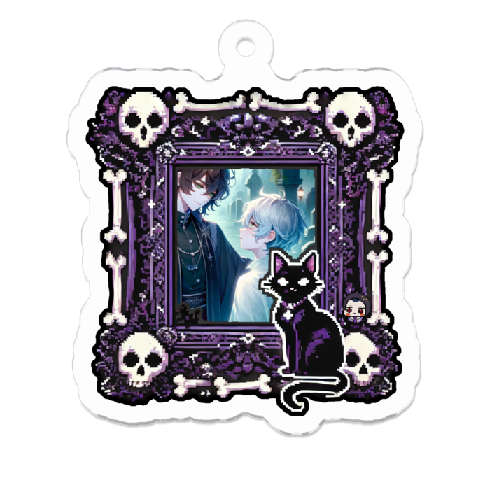 アクリルキーホルダー - 50 x 50 (mm)