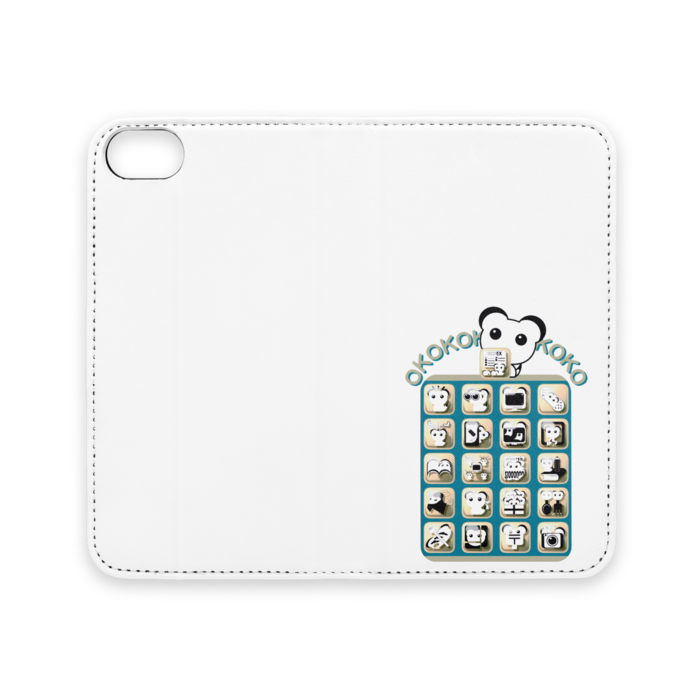 手帳型iPhoneケース（ベルトなし） - iPhone 8 / 7 - ストラップ穴 なし