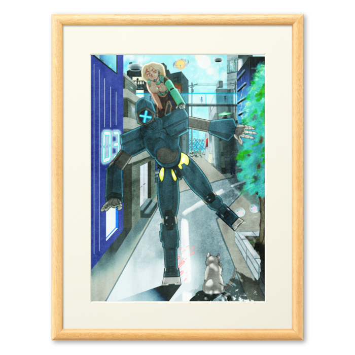 複製画(プリモアート) - A2 - 額縁・ナチュラル