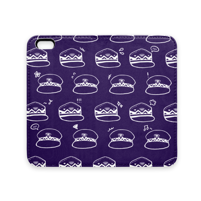 手帳型iPhoneケース（ベルトなし） - iPhone 6 / 6s - ストラップ穴 なし