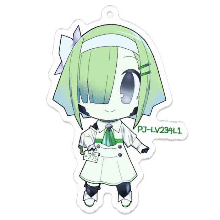 アクリルキーホルダー - 70 x 70 (mm)