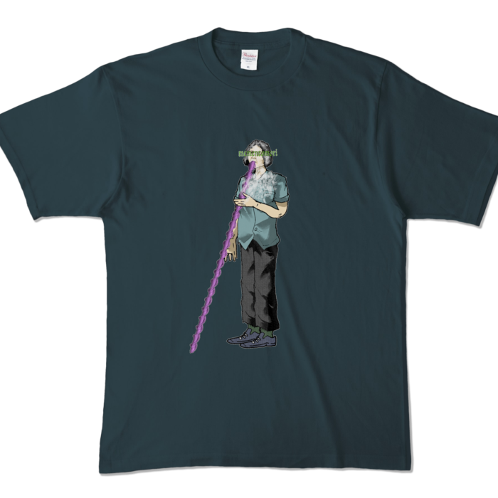 カラーTシャツ - XL - デニム (濃色)