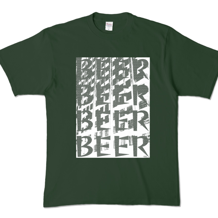 カラーTシャツ - XL - フォレスト (濃色)