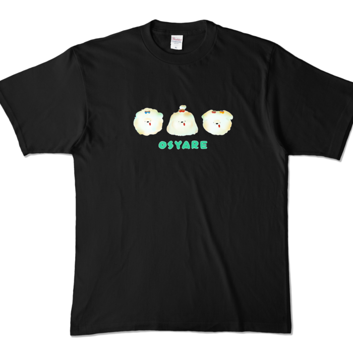 カラーTシャツ - XL - ブラック (濃色)