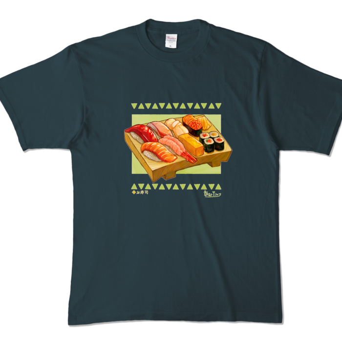 カラーTシャツ - XL - デニム (濃色)