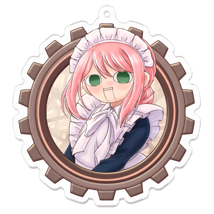 アクリルキーホルダー - 70 x 70 (mm)