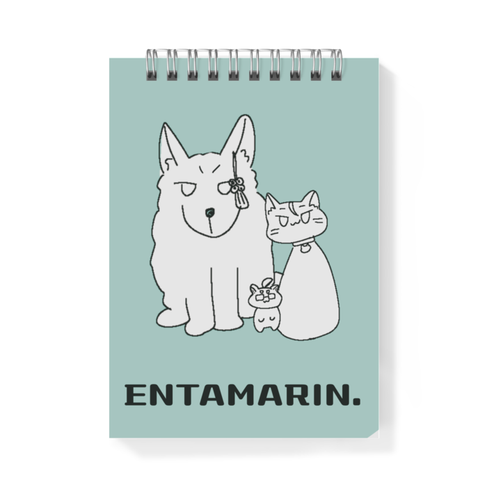 メモ帳 - A6 - みずいろ