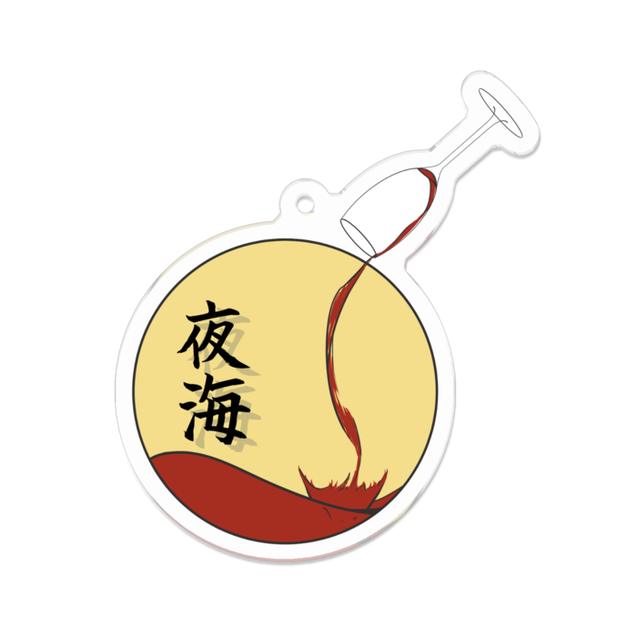アクリルキーホルダー - 70 x 70 (mm)