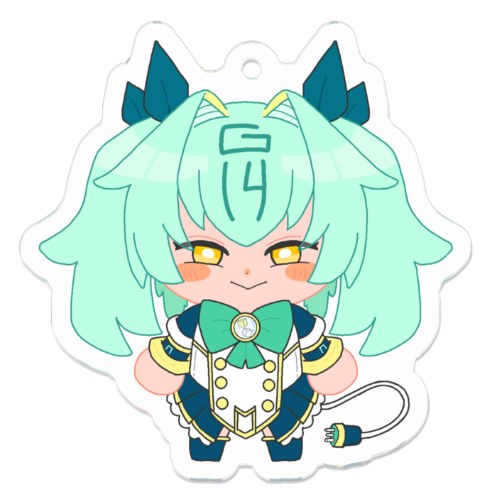 アクリルキーホルダー - 50 x 50 (mm)