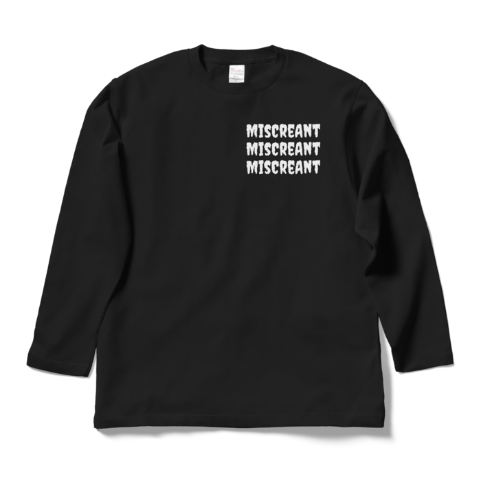 ロングスリーブTシャツ - L - ブラック
