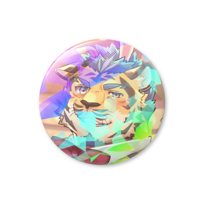 ホログラム缶バッジ - 44mm