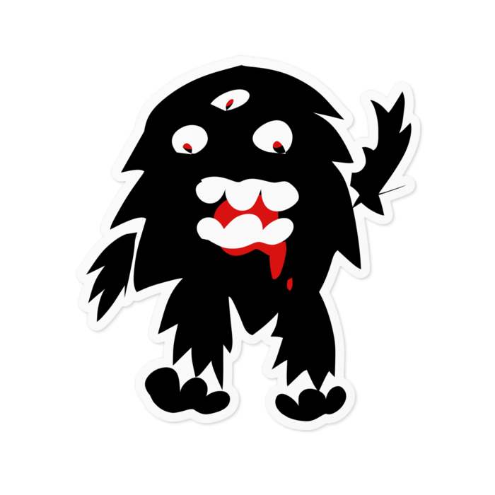 ステッカー - 100 x 100 (mm)