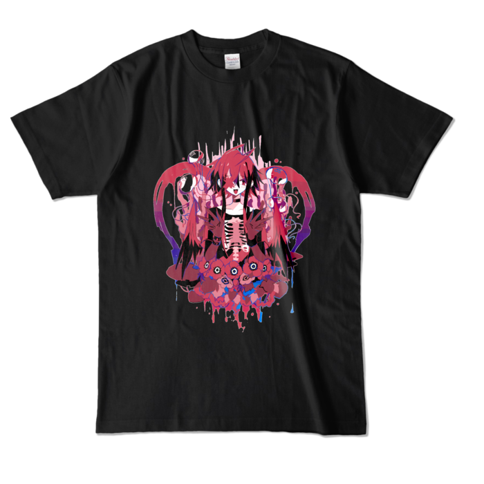 カラーTシャツ - L - ブラック (濃色)