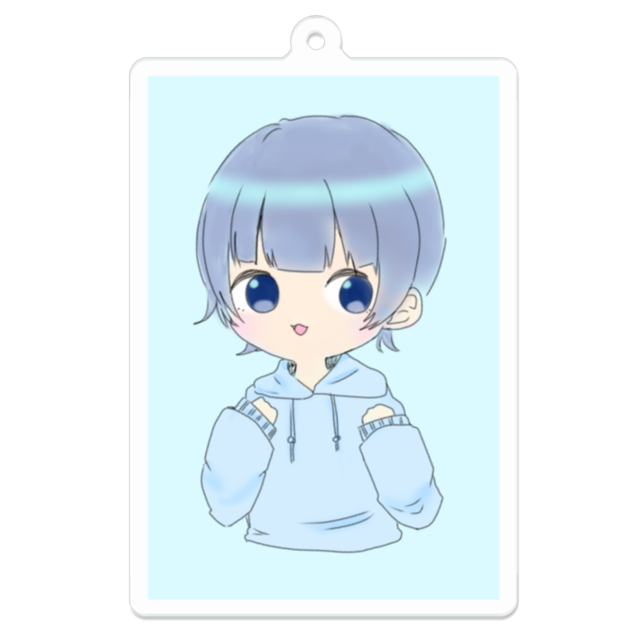 アクリルキーホルダー - 70 x 70 (mm)