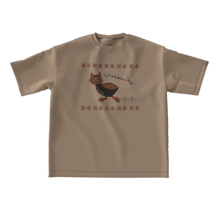 ビッグシルエットTシャツ - L - 正面(3)