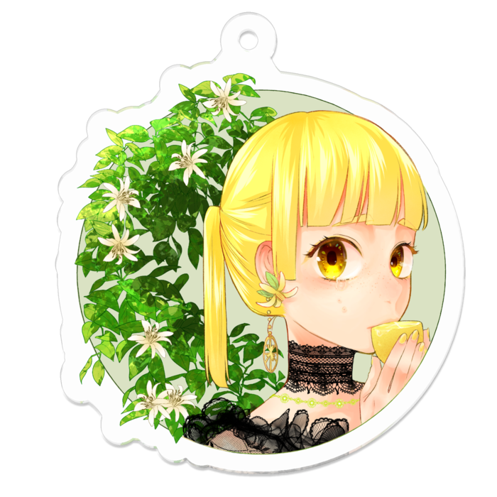 アクリルキーホルダー - 50 x 50 (mm)(1)