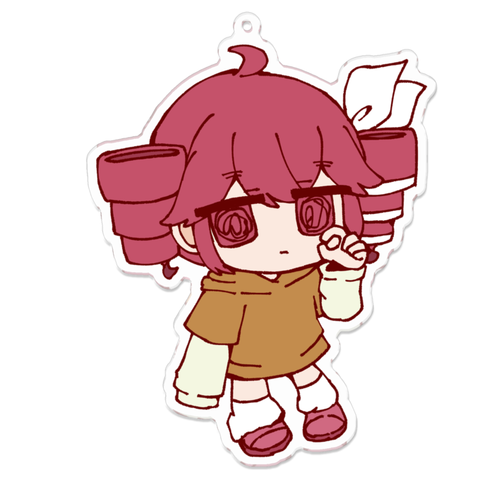 アクリルキーホルダー - 100 x 100 (mm)