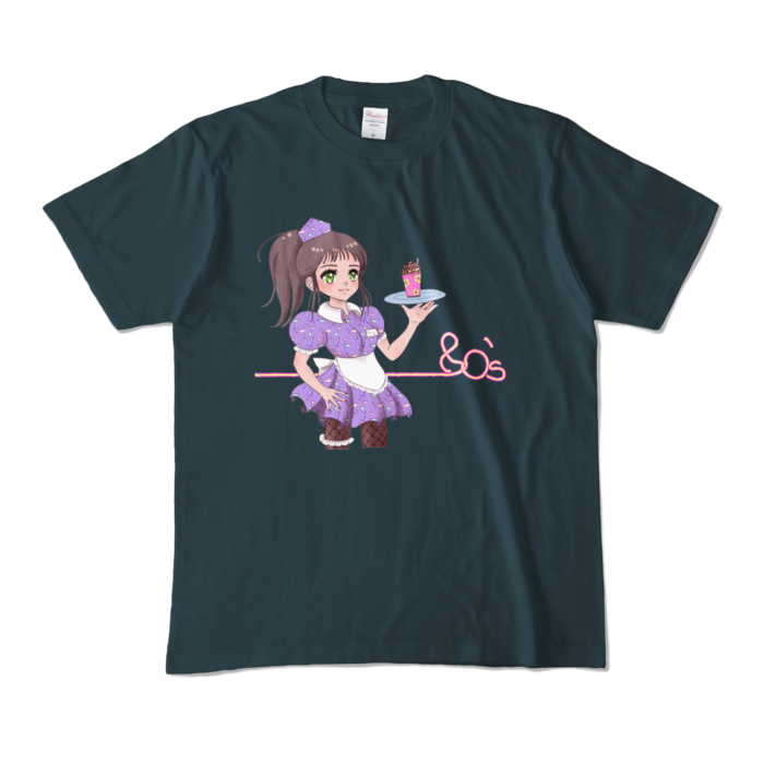 カラーTシャツ - M - デニム (濃色)