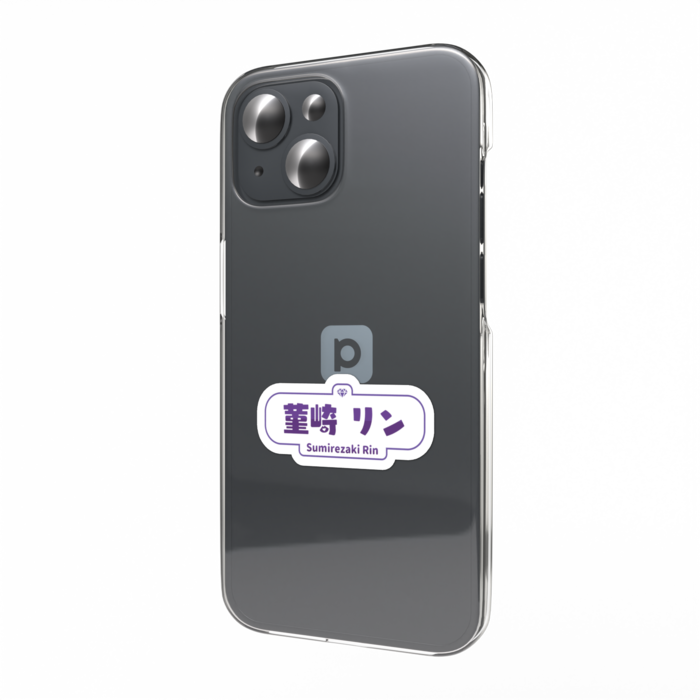 ④菫崎リンスマホステッカー(ロゴ)