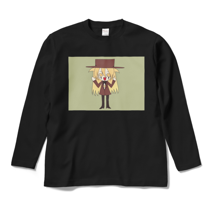 ロングスリーブTシャツ - M - ブラック